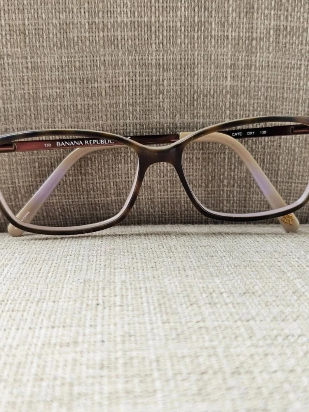 Banana Republic Eyeglasses Frame Brown Tortoise Eyewear CATE DX1 130 Glasses
